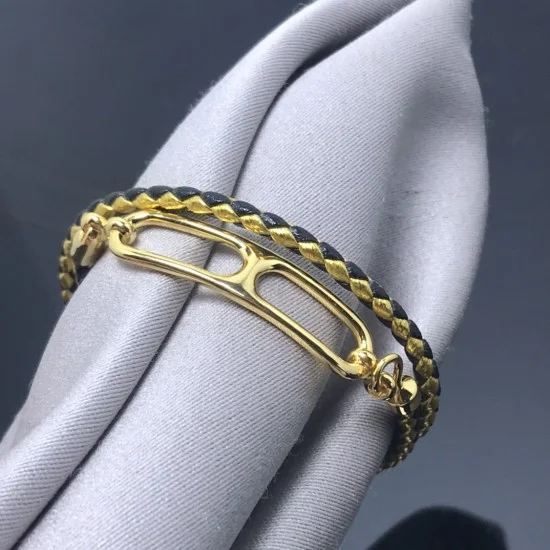 ブレスレット HERMES ROULIS DOUBLE TOUR BRACELET Roulis Double Tour bracelet | Hermès USA